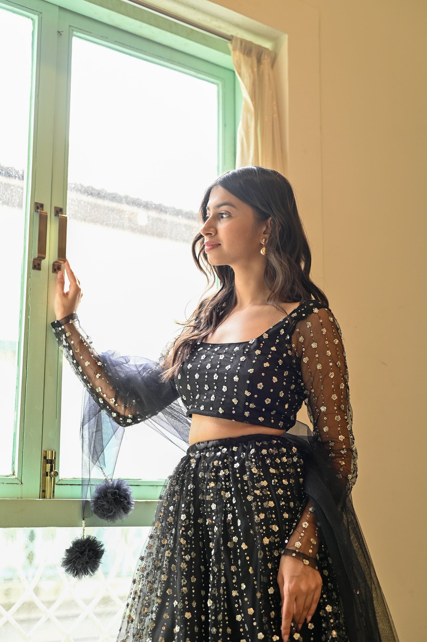 MIDNIGHT DREAM SEQUENCE LEHENGA SET