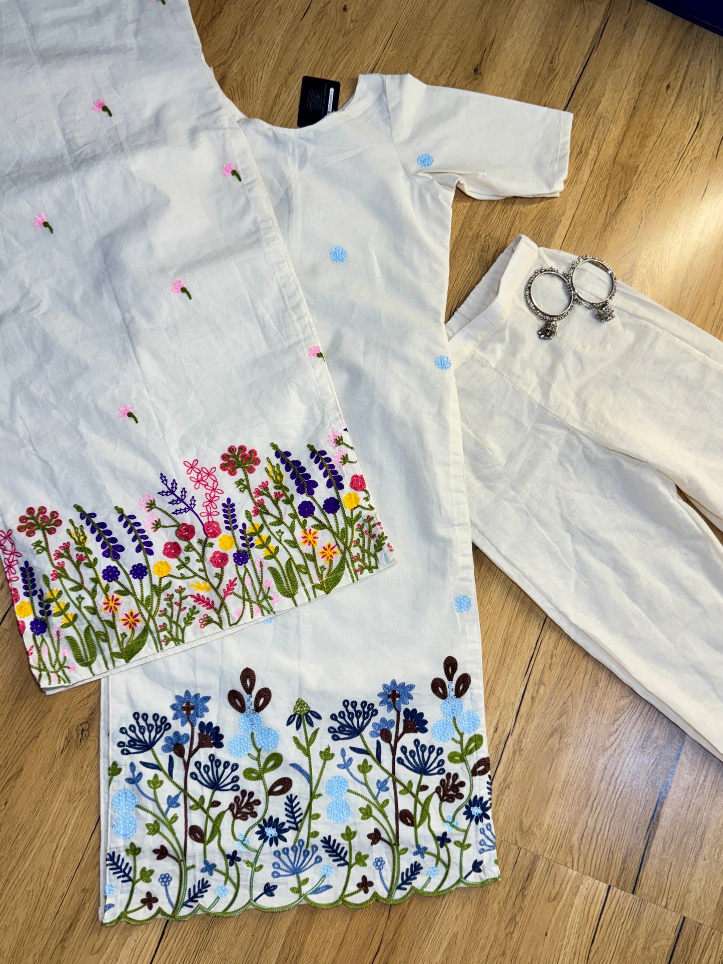 FLORAL SYMPHONY COTTON SET