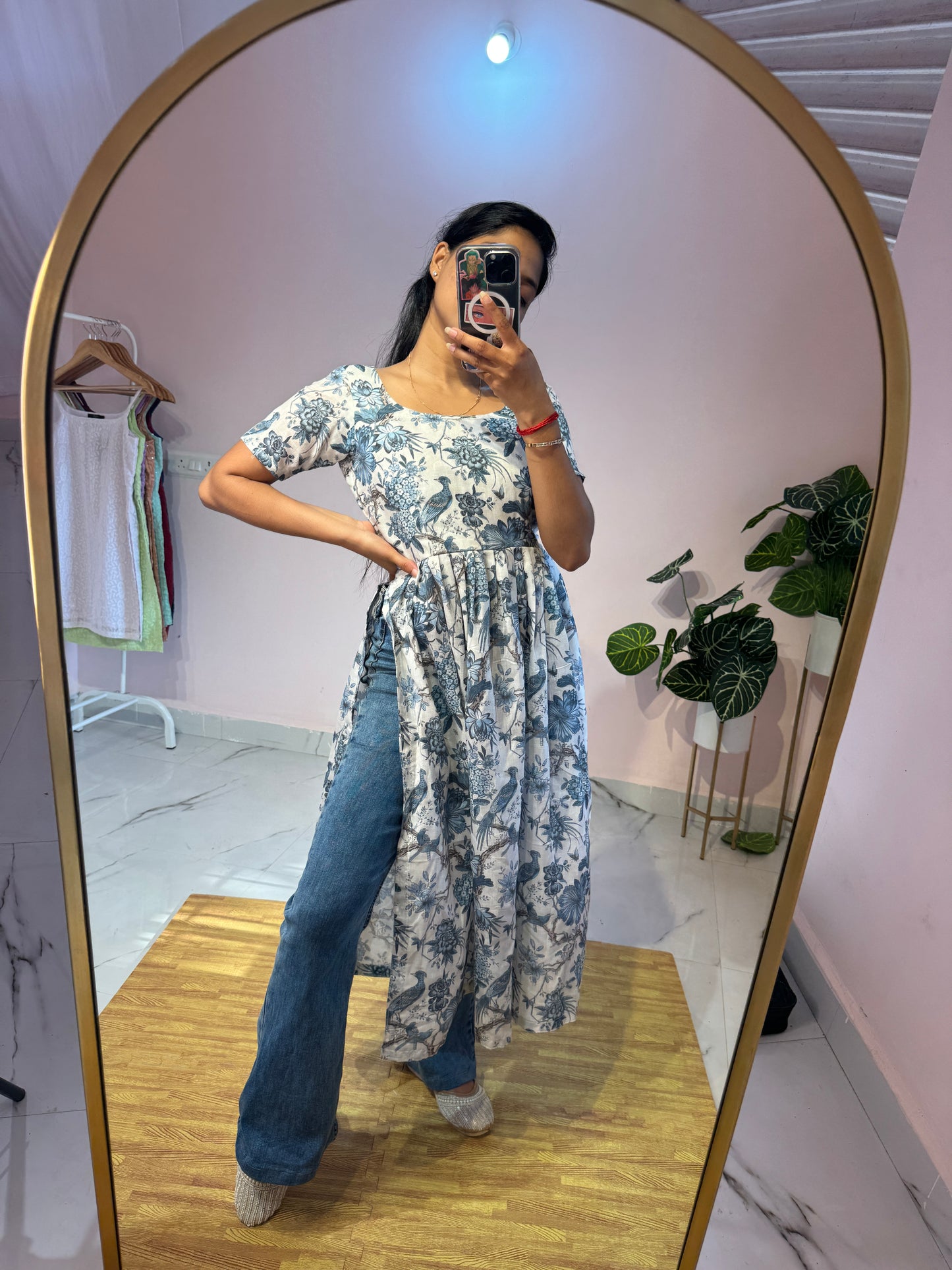 COTTON PRINTS NYRA CUT