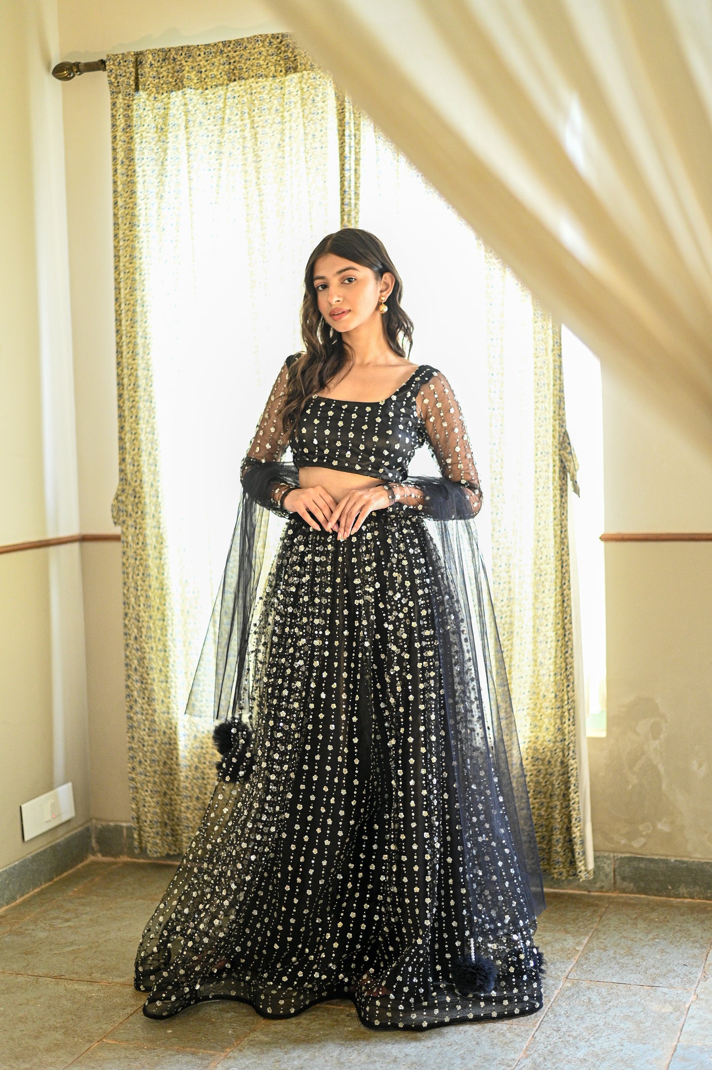 MIDNIGHT DREAM SEQUENCE LEHENGA SET