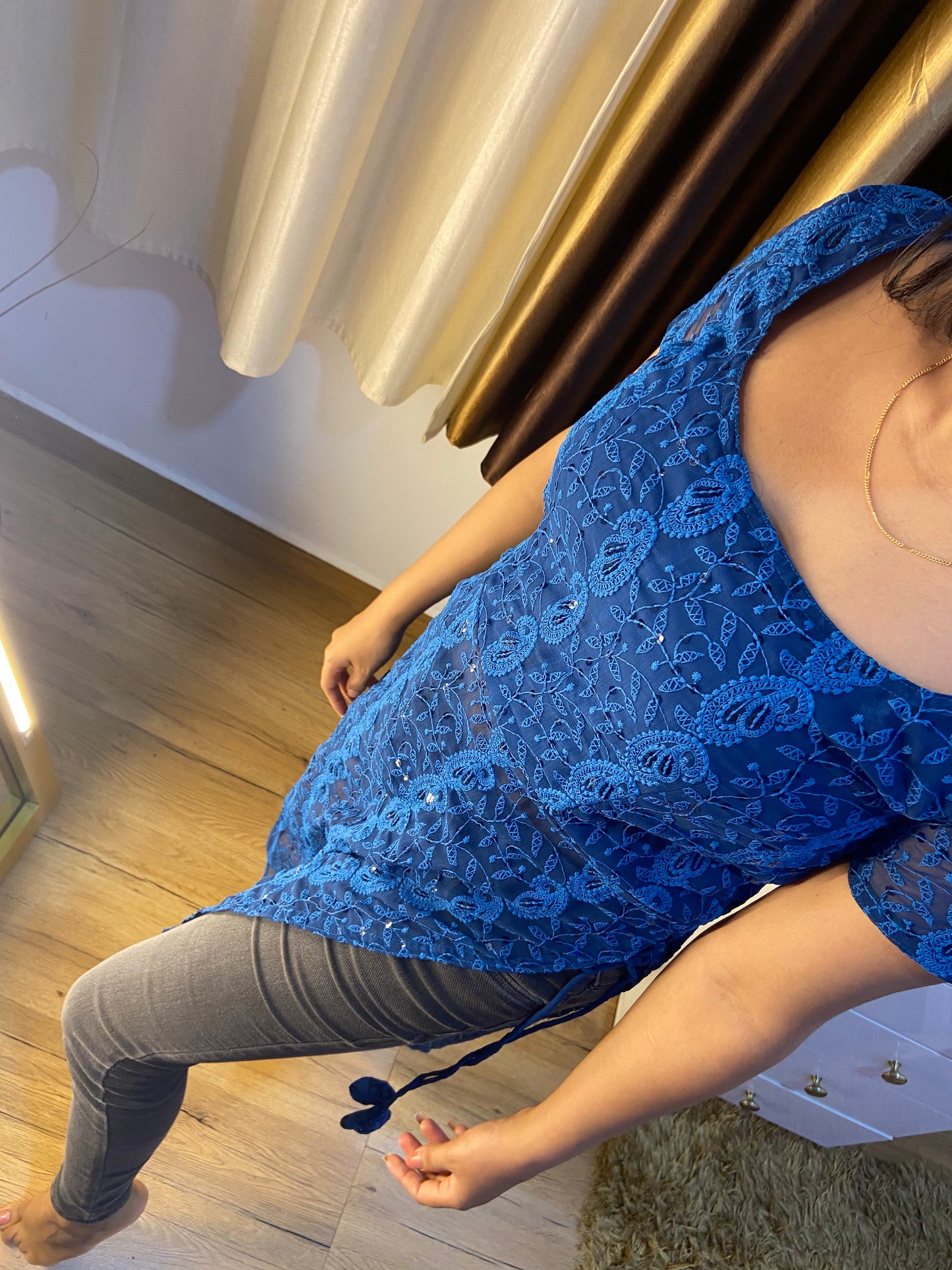 SIDE TASSEL KURTI