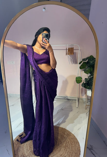 CRUSH SAREE