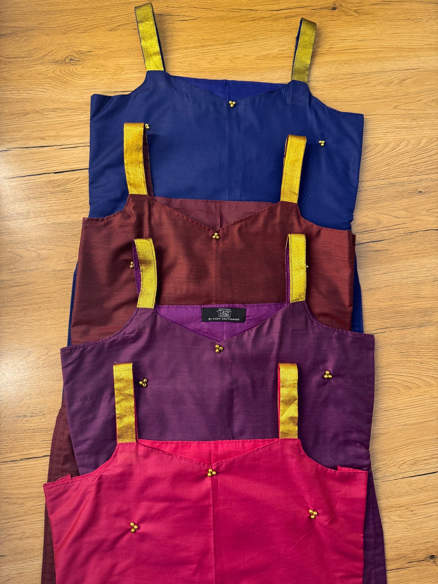 STRAPPY HANDWORK KURTI