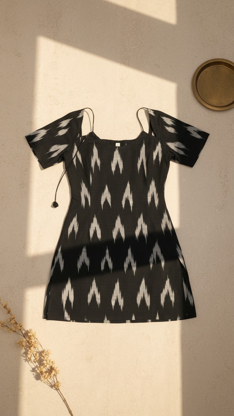 IRA IKAT SHORT KURTI