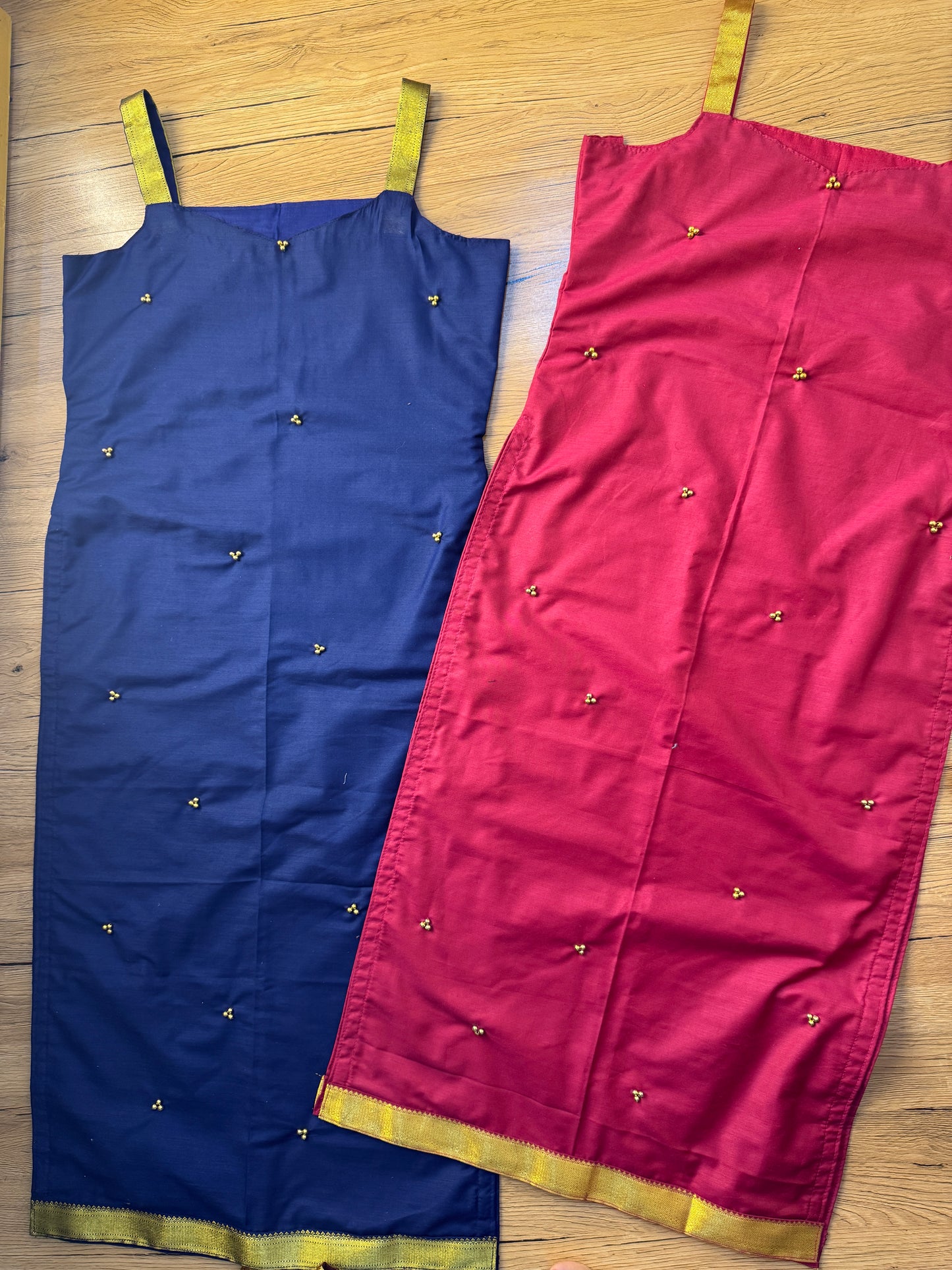 STRAPPY HANDWORK KURTI