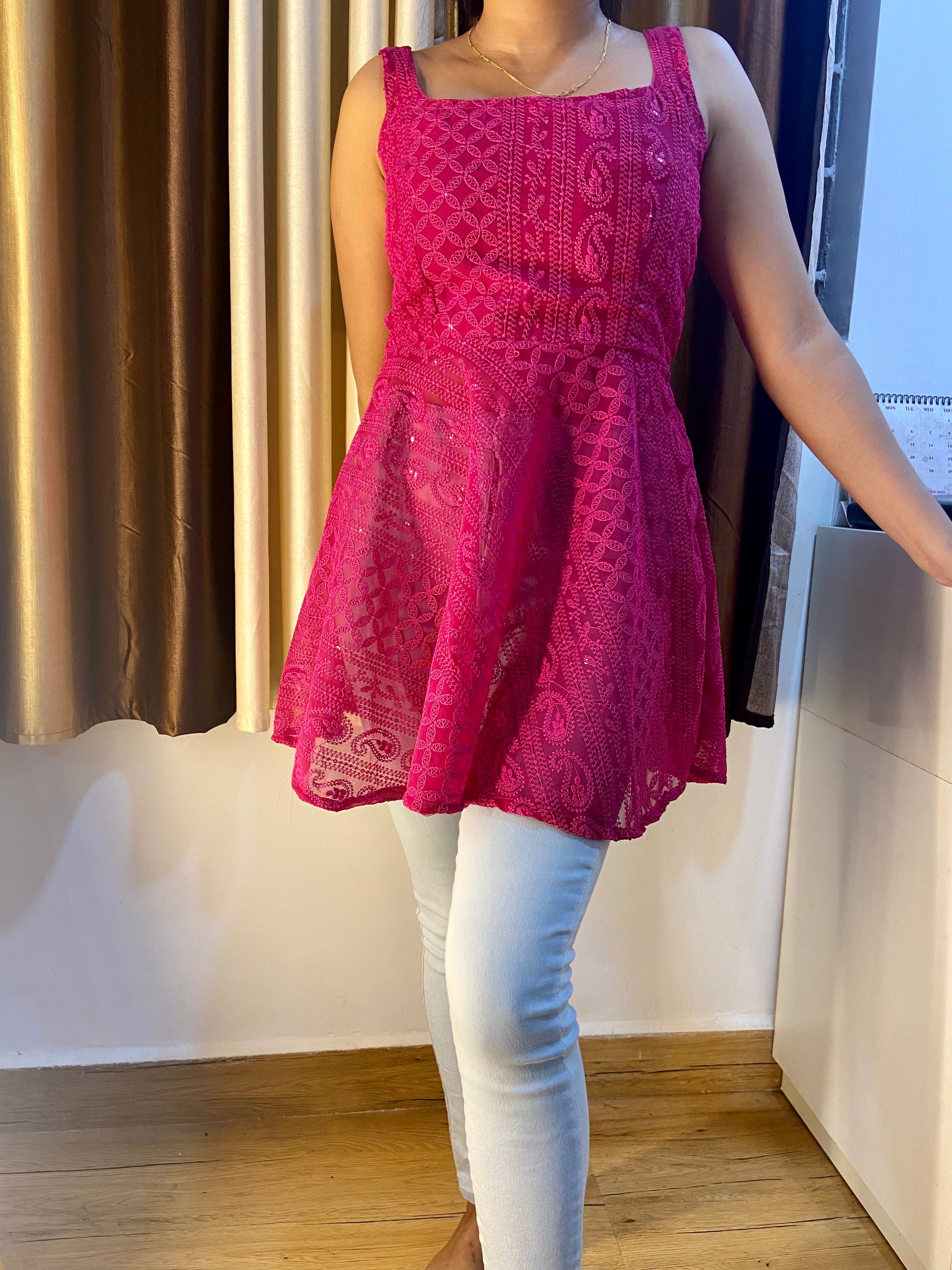 SHORT FLARE KURTI blissbysiddhi